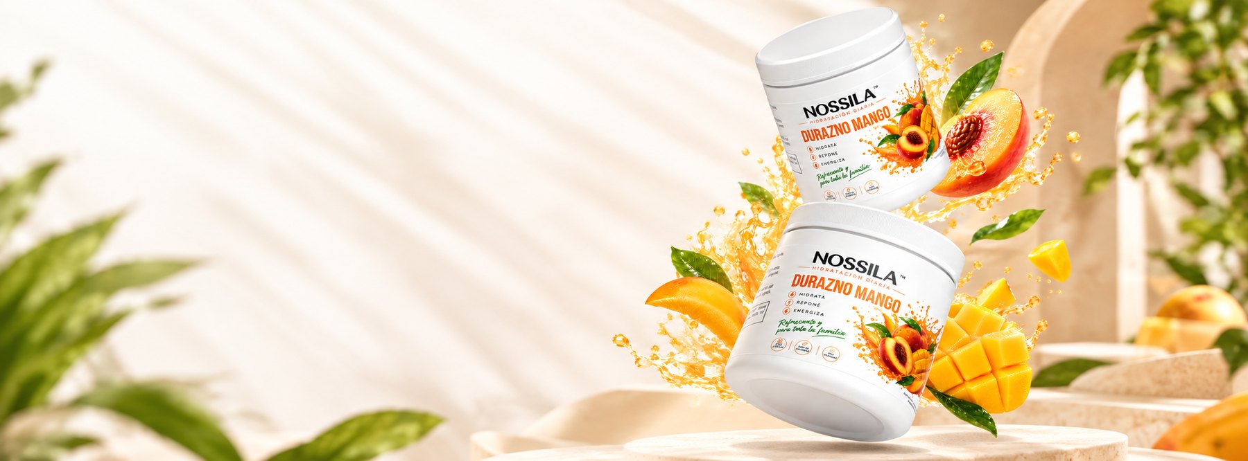 NOSSILA Hidratación Diaria — Durazno Mango
